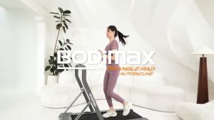 Bodimax Triangle Pad Auto Incline Folding Treadmill Fitness Gym Alat Olahraga