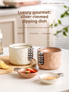 Mr.Snail | High-Quality Aesthetic Ceramic Dipping Plate Set