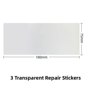 Waterproof Umbrella Repair Patch Black Glue Transparent Rainproof Fabric Repair Kit for Umbrella Hole Repair Home Living