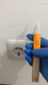 Tespen Listrik Digital Pendeteksi Kabel Putus Otomatis Bunyi