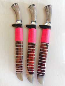 golok kayu sonokeling kombinasi tanduk bule super padat