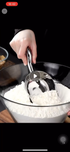 ALAT DAPUR SERBAGUNA  SENDOK TAKAR BERAS /ES BATU/ TEPUNG BIJI KOPI /BAHAN STAINLESS STEEL