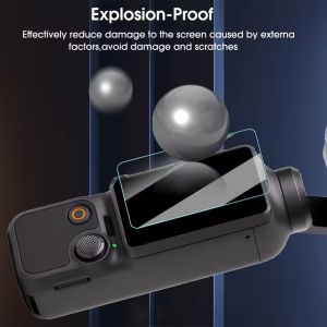 Tempered Glass Flim For DJI Osmo Pocket 4 3 Screen Protector Anti-Scratch Lens Film Protective Cover for DJI Pocket 3 4 Accessories