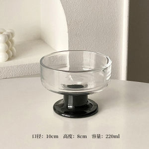 Bát Thủy Tinh Cao Cấp Phong Cách Hàn Quốc Dùng Trong Gia Đình Bát Đựng Kem Bát Đựng Pudding Bát Đựng Trái Cây Bát Đựng Sữa Chua