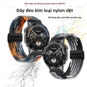 BINGBINGYA | Dây Đeo Đồng Hồ Thể Thao Thông Minh Hơi Thở 22mm