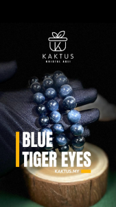 Kaktus Blue Tiger Eye Bracelet (GRAND+)