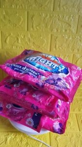 ALL MIGHTY Powder Detergent Extra Strength with Fabric Conditioner 1 Kilogram per Pack [Pink Pack ][Wholesale Price] (5 Pieces)