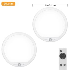 Đèn Trần Thông Minh Sạc Lại Được Đèn Panel LED Với Điều Khiển Từ Xa Dễ Lắp Đặt Chiếu Sáng Trong Nhà Thân Đèn Bằng Nhựa ABS Có Tùy Chọn Điều Chỉnh Độ Sáng