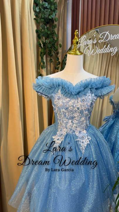 Powder blue cocktail dress for js prom Plain Design Cocktail Dress - Lazada  | Lazada PH