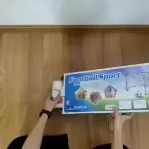 New-Portable Micro Soccer Goal Set (Net Pump Ball Included) Lightweight Indoor/Outdoor Gear For Park & Beach Training 1Set