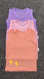 (ISI 3PCS) Singlet Sleepy uk Bayi - 4 Tahun / Kaos Dalam Newborn Baby Anak 1 2 3 th 6-12 bulan Lekbong Kutang SNI Katun Dalaman Baju Kiosbalitafawa