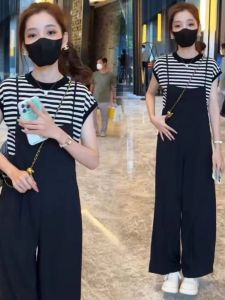 Bộ Đồ Hai Mảnh Thời Trang Giảm Tuổi Tác Áo Sơ Mi Thanh Lịch Quần Short Dây Thon Gọn Bộ Đồ Mùa Hè Hợp Thời Trang Cho Nữ