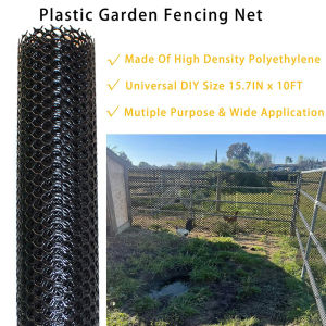 【Local delivery】Plastic Wire Mesh Fence Chicken Wire Frame 300*40cm Animal Cage Fence for Poultry Dogs Rabbit Snake Barrier&Gardening