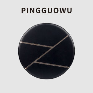 Pingguowu กระดุมโลหะสีดำกระดุมเสื้อโค้ทขนสัตว์สำหรับผู้หญิงกระดุมเสื้อสูทสำหรับผู้ชายและผู้หญิง