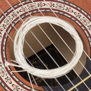 Classical Guitar Strings Hard Tension Corrosion Resistant Sturdy Replacement Strings for Musical Instrument Practice Performance