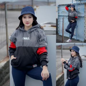 SWEATER HOODIE 3D JAMINAN 100% ORIGINAL THE BOJIEL FLECE COTTON PREMIUM TEBAL GRAMASI 280 KODBAR 180