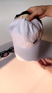 Nón Lưỡi Trai Cotton Hở Chóp Thời Trang Hàn Quốc Dành Cho Nữ thêu chữ DYJ