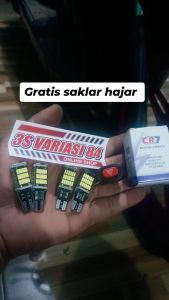 lampu sen Dajjal 45 mata+plaser cr7=✓gratis saklar hajar