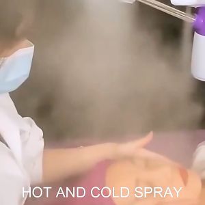 เครื่องพ้นไอน้ำร้อน-เย็น เครื่องโอโซนผิว เครื่องพ้นไอน้ำ2หัว เครื่องพ้นไอน้ำสปา สปาหน้า สำหรับร้านสปาหน้า คลินิกทำหน้า เครื่องสปาหน้า เครื่องพ้นไอน้ำ2หัว เครื่องพ้นไอน้ำสปา เครื่องพ้นไอน้ำร้อน-เย็น เครื่องโอโซนผิว