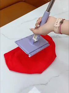 MLADEN Disposable Towel Mop Wet Dry Automatic Cloth Changing Small Lazy Mop Hands-Free Mini Mop Washing 360 ° Rotating Head