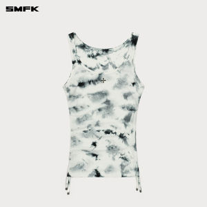 SMFK | Dye Printed Design Sport Tank Top