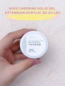 MISS CHEERING SOLID NAIL GEL EXTENSION ACRYLIC 3D UV LED