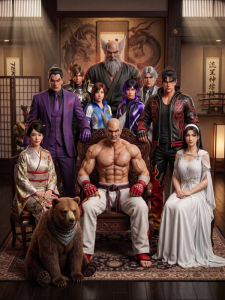 Bandai | Tranh Sơn Dầu Nhân Vật Game Tekken Theo Số Trang Trí Tường Nhà Hiện Đại Cho Phòng Khách Phòng Ngủ Không Cần Khung.