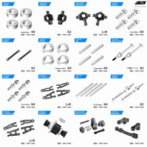 Pine Cones Model SG1603/SG1604 RC Car Accessories Dog Bone Transmission Axle Differential Speedometer for Men and Women Neutral