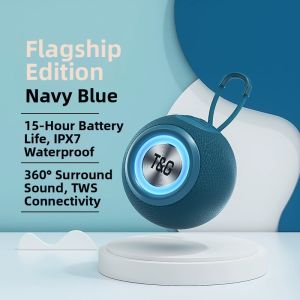 Portable Outdoor Bluetooth Speaker High Quality Sound Super Bass Mini Wireless Music Box Largosia TG337 Single Driver Neodymium