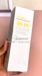 SKINEVER Vitamin C Brightening Toner Soothing Balancing Brightening Vitamin C Skincare Moisturizing Skin Care