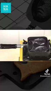 กระทะ เหล็ก แพนเค้ก วอฟเฟิลปลา กระทะทำ ขนมไทยากิ ใช้กับเตาแก็ส ยกบว้าง ยกทำง่ายๆ บนกระทะ กระทะทำ ไทยากิ ใช้กับเตาแก็ส ราคาเทียบกัน