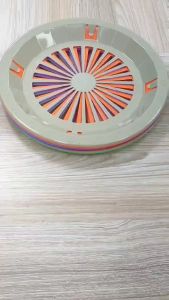 12pcs Paper Plate Holder (Fits 9 Paper Plate) Party Fiesta Plate Holder/Plastic Plate Holder