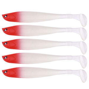5pcs 11cm 8.3g Soft Fish Bait 6 Colors Realistic Fish Shape Fishing Lure Fishy Smell Artificial Bait for Bass Carp Freshwater
