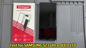 AMOLED For Samsung S23 Ultra 5G LCD Display Touch Screen Digitizer for Samsung S23 Ultra S918 S918B S918U LCD With Frame