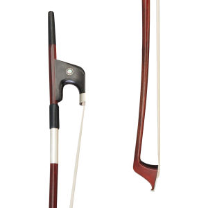 JYR 3/4 German Type Bass Bow Premium Brazilwood Real Horsehair Smooth Response Clear Tone High Performance Upright Bass Accessories