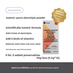 Keep | Sugar-containing 0-fat Electrolyte Powder for Fitness
