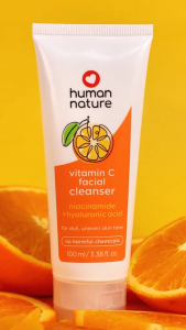 Human Nature Vitamin C Facial Cleanser 100ml (No Harmful Chemicals)