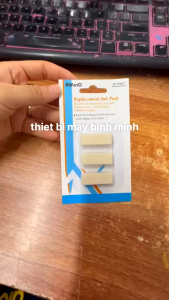 Đệm mực KW-TRIO 0510007 dùng thay thế cho máy dập số 5678 số (COMBO VỈ 3 CÁI)