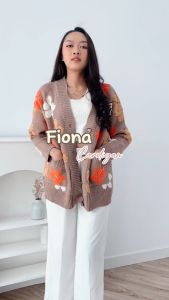 ELYCLOTH | FIONA CARDIGAN | CARDIGAN RAJUT WANITA PREMIUM KNIT