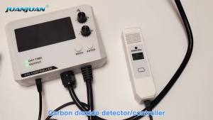 Automatic CO2 Concentration Control 0-5000ppm Carbon Dioxide Controller NDIR Sensor CO2 Detector for Greenhouse