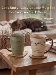 SHELI | Cute Cat Ceramic Drinking Cup
