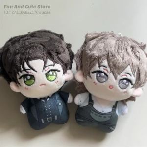 10CM Anime Little Mushroom Lu Feng Anzhe Cosplay Anime Plush Cartoon Figure Model Plushie Room Decoration Plush Gift