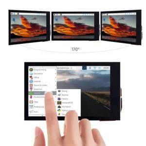 Màn Hình LCD Cảm Ứng Điện Dung 3.5 Inch Hỗ Trợ HDMI Dành Cho Raspberry Pi 4B 3B+ Màn Hình PC AIDA64 Máy In 3D - Phụ Kiện Học Tập Giáo Dục
