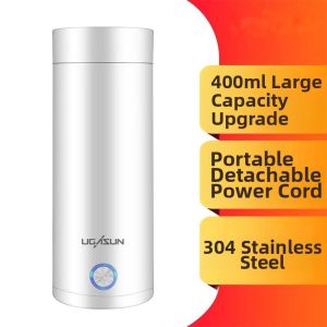 [China Plug Without Adapter] JIFANPAUL | Portable Travel Hot Water Bottle Mini Insulated Electric Kettle