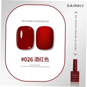 Wholesale Gel Nail Polish Frosted Top Coat Nail Oil Glue Beauty Salon Professional Artificial Nails Long-lasting Color