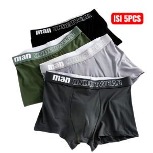 PAKET ISI 5PCS CELANA DALAM BOXER PRIA DEWASA BAHAN KATUN SPANDEK  MOTIF KARET RANDOM  Cowok KOLOR PRIA  COLOR PRIA CELANA DALAM PRIA MURAH CD COWOK CD PRIA  BOKSER