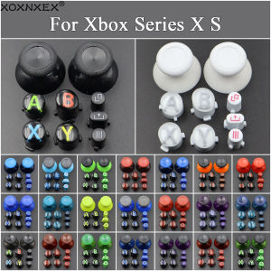 1Set Replacement Thumbsticks for Xbox Series X S Controller Joysticks ABXY Action Face Share Option Buttons Mod Kit Repair