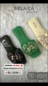 SANDAL SLIP-ON &  KARET JELLY IMPORT SUPER EMPUK WANITA BALANCE C221-1#SANDAL WANITA WEDGES#SANDAL WANITA ELEGAN & MEWAH#SANDAL WANITA KEKIKINIAN#SANDAL WANITA TERLARIS