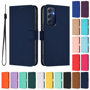Luxury Casing For Samsung Galaxy M54 M34 M33 M53 M52 F54 M34 5G Slim Wallet Card Slot Soft Leather Flip Skin Protect Stand Cover Case