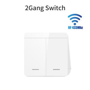 Tuya Smart WiFi Switch Receiver RF433MHz Wireless Panel Switch Transmitter Home Appliance Control Module Alexa Google Assistant